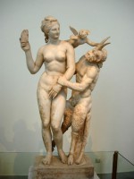 Afrodita, Cupido i Déu del Pà